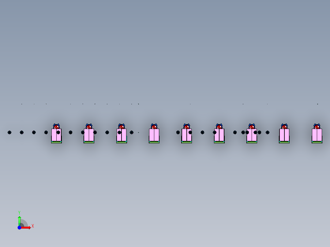 机房建设一站式整体前视图