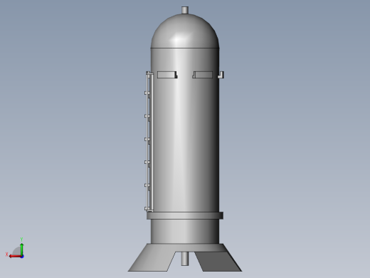 用于污水处理的精馏塔装置后视缩略图