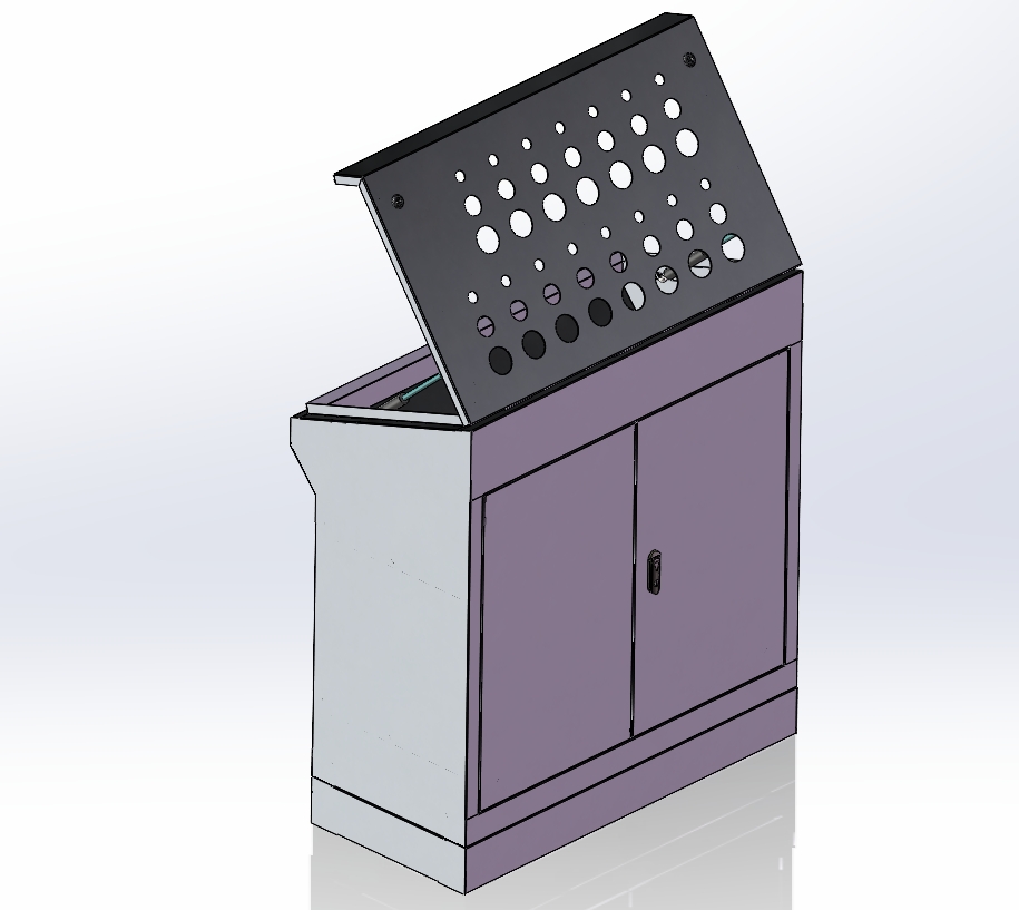 斜面操作台电柜