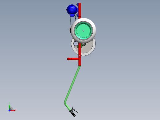 沙漠草方格压栽机前视缩略图