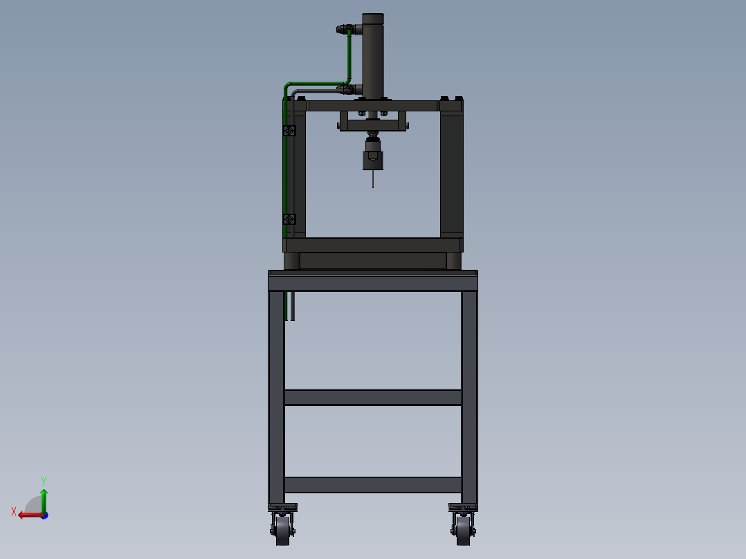 激光打印机后视图