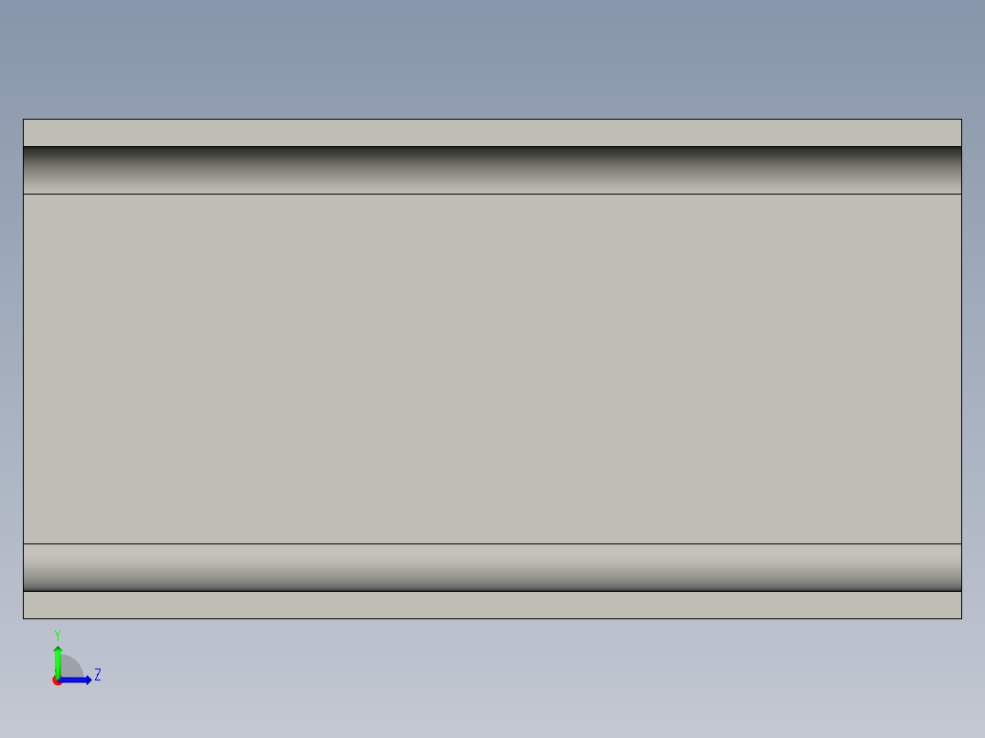 工字钢(1)左视图
