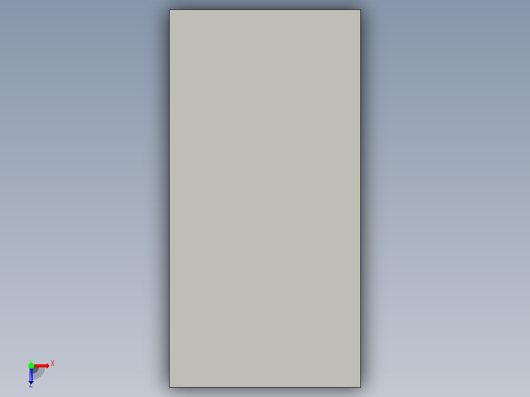 工字钢(1)俯视图