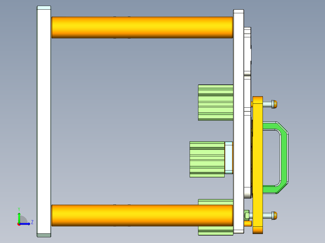 AM6-TOP-CNC1笔记本CNC工装夹具三维模型-0527左视图