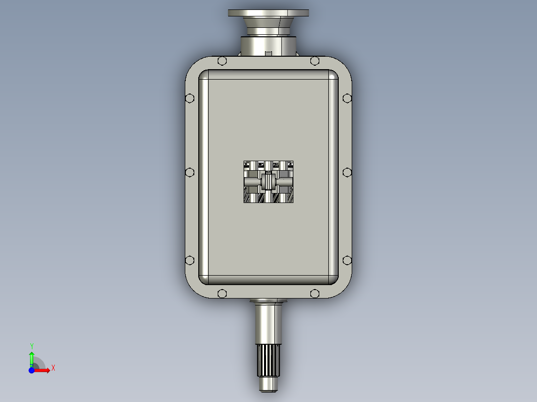 商用车变速器 KP003前视图