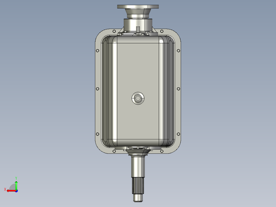 商用车变速器 KP003后视图