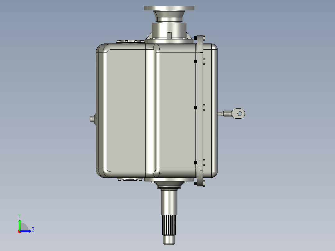 商用车变速器 KP003左视图