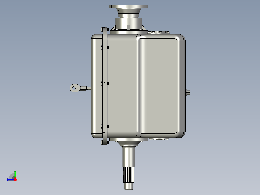 商用车变速器 KP003右视图