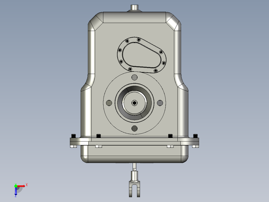 商用车变速器 KP003俯视图