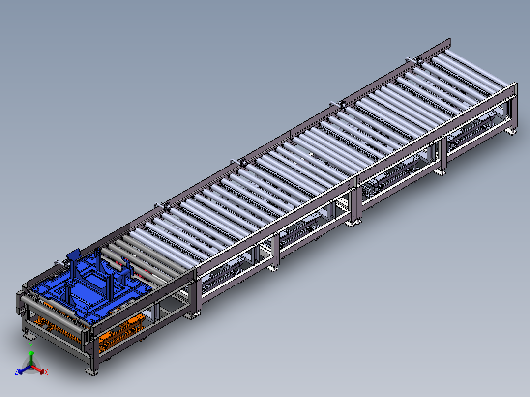 5.8米输送装置sw16正等轴测图