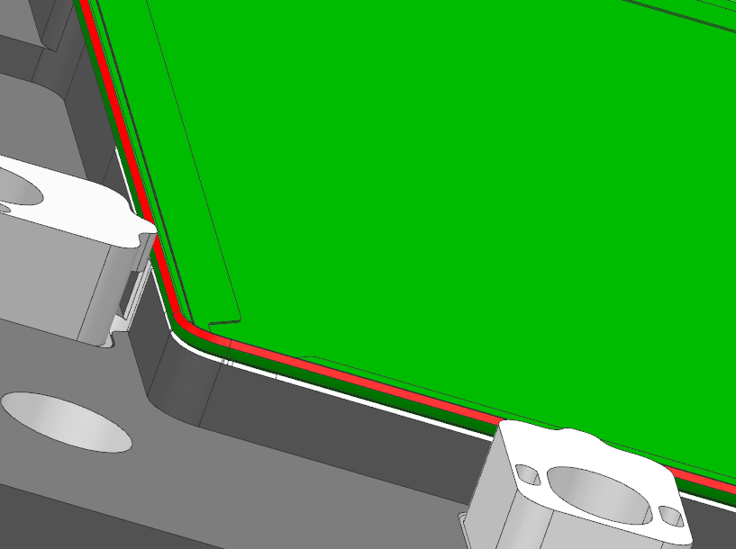 笔记本A壳全铣铣外形C角结构程序模型