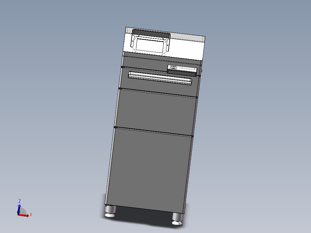 小型家用智能快件箱（正面投递型）