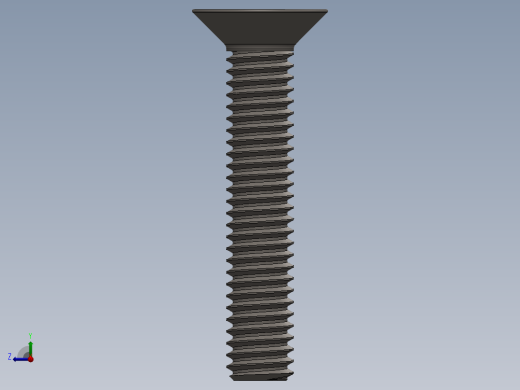 Screw_ISO_10642_M4x22_A2.SLDPRT右视缩略图