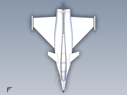 B2004004-阵风战斗机俯视缩略图