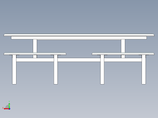 8位不锈钢餐桌后视缩略图