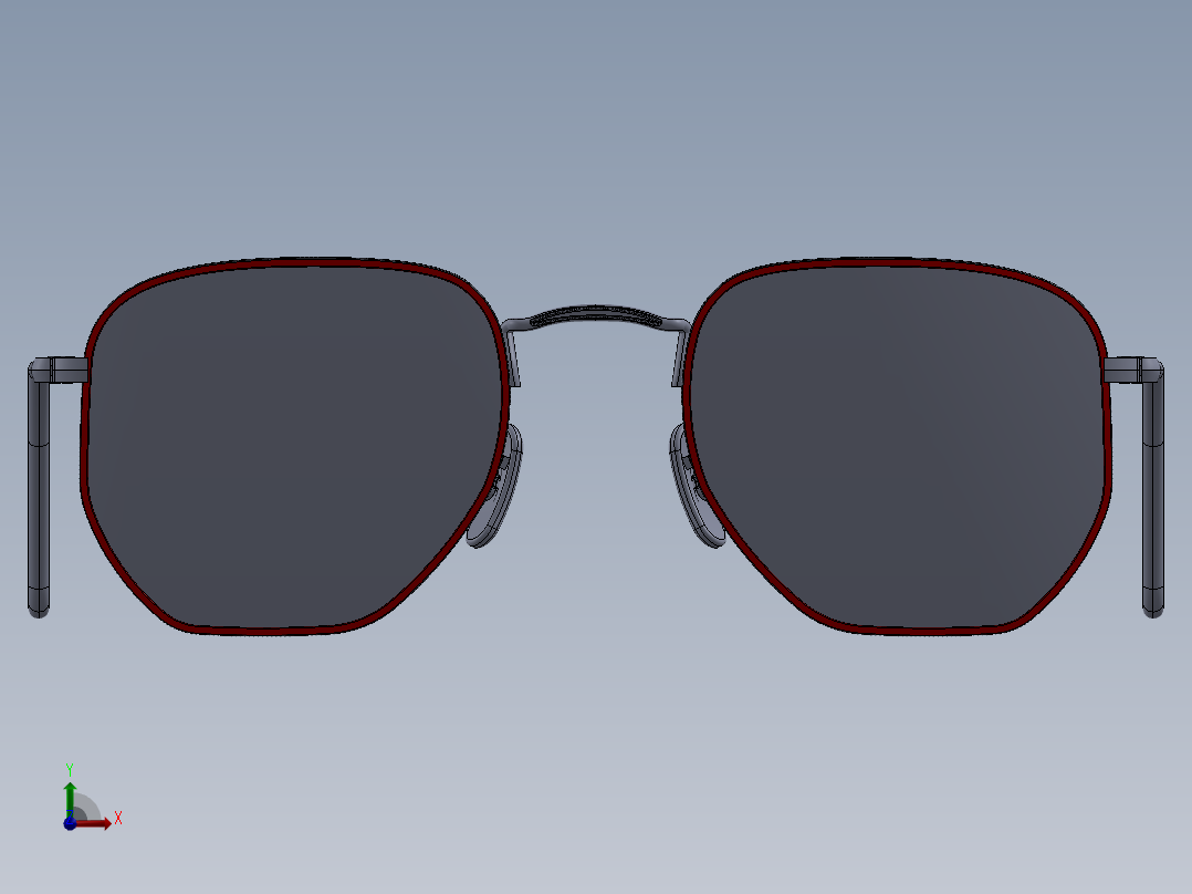 眼镜、墨镜(39)前视图