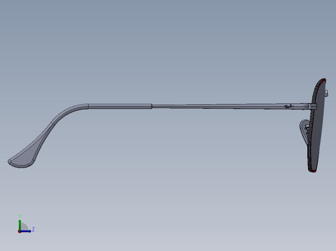 眼镜、墨镜(39)左视图