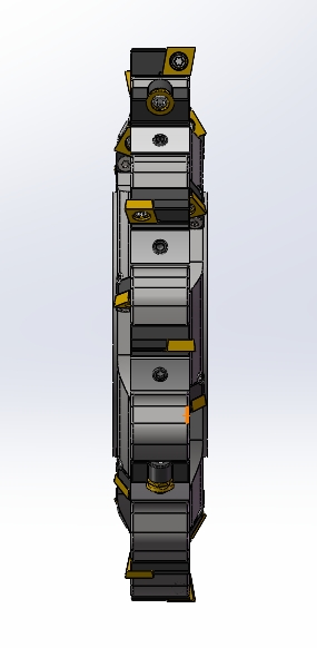 圆盘式铣刀模型