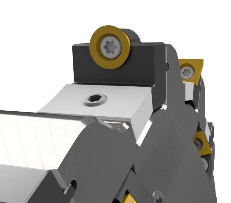 圆盘式铣刀模型