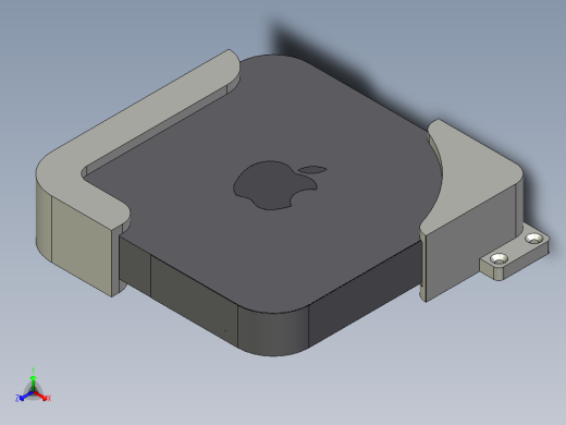mac mini墙壁支架12