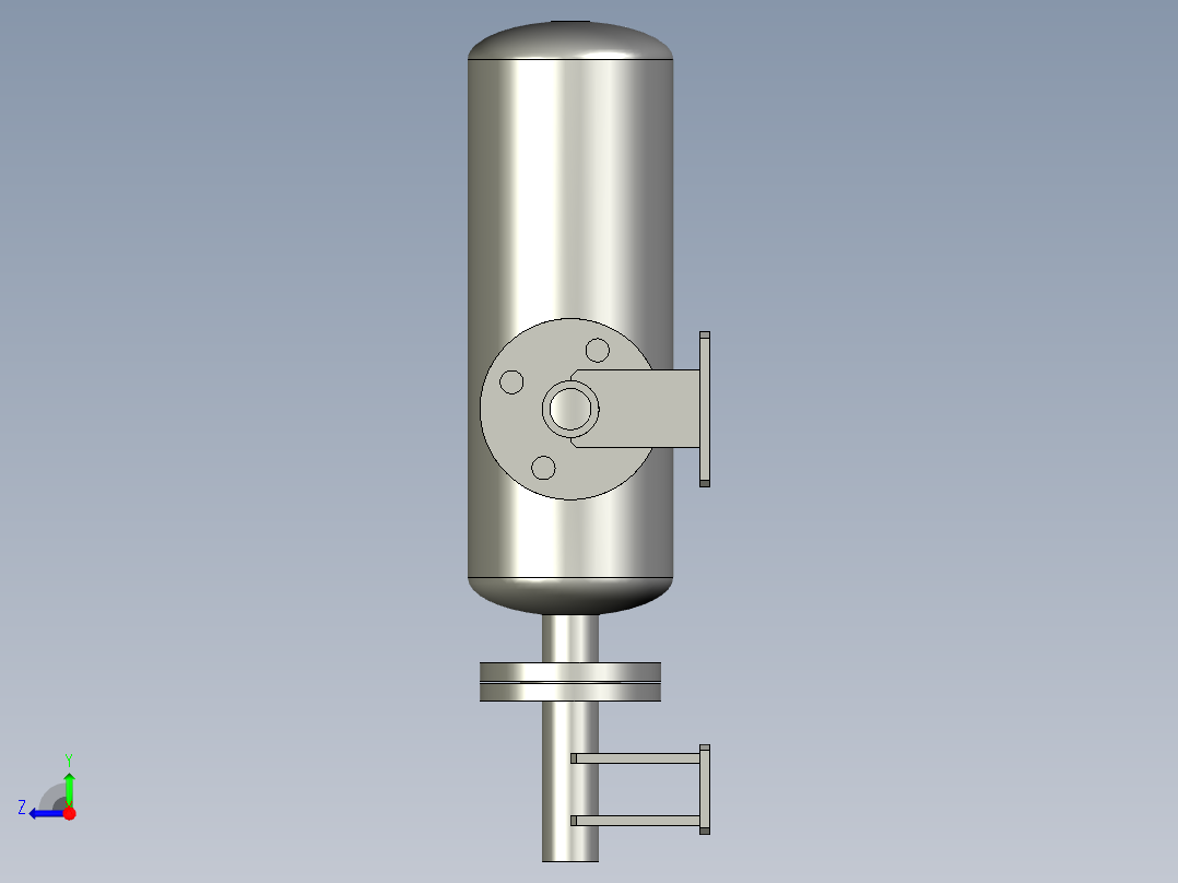 FYZYZZ03-01-05-气液分离器组件右视图