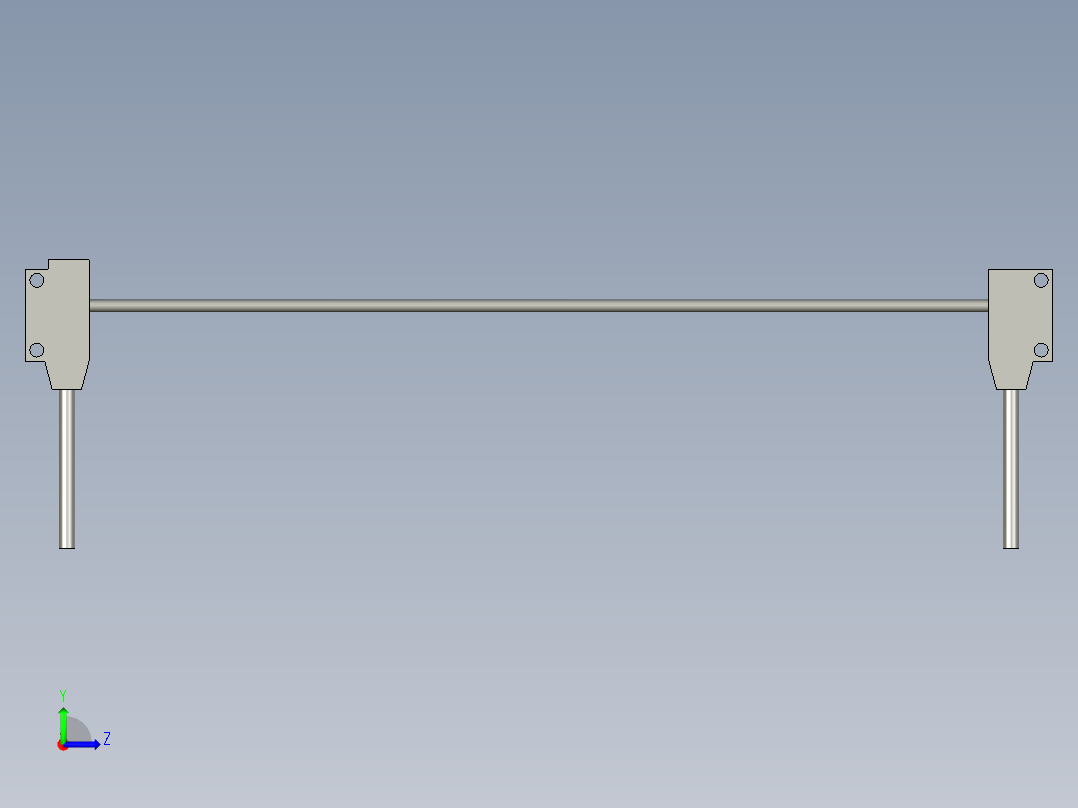S松下光电传感器EX-13EA左视图