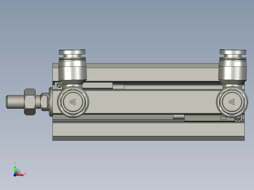 气缸SDA20x55SB(0)+(CS1-G-2)前视缩略图
