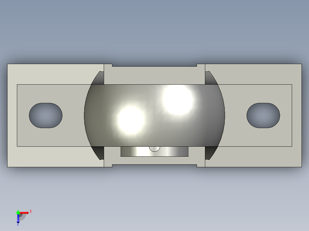 P127-UCPH205俯视图