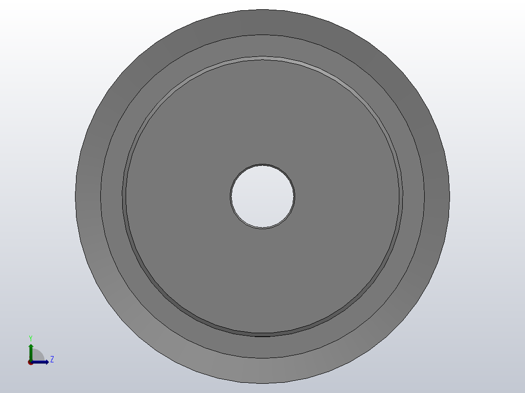 小凸缘型梯形齿同步带轮XL型_SXLDC-26-037-dc8-A左视图