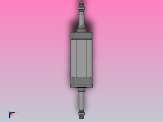 SED双轴复动型气缸SED 125×175-S俯视缩略图