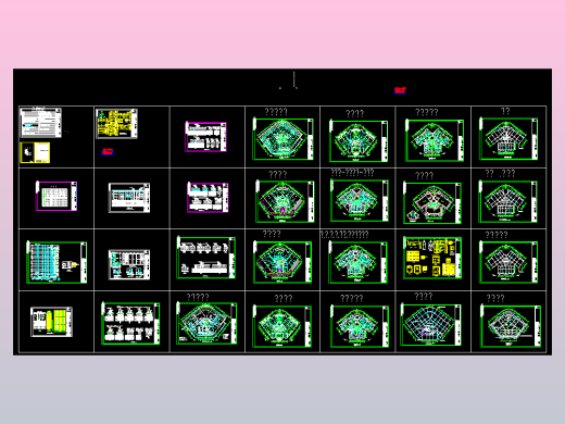 20层商住楼强电