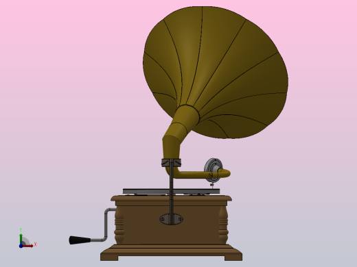 留声机前视缩略图