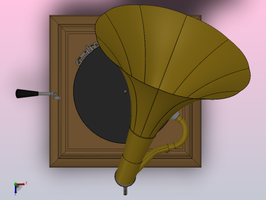 留声机俯视缩略图