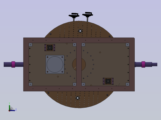焊接变位机左视缩略图