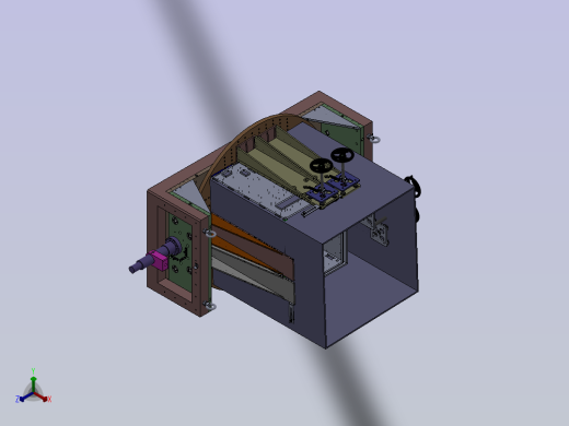 焊接变位机正等轴测缩略图