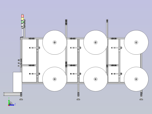 N95本体打片机3D图纸三维模型左视缩略图