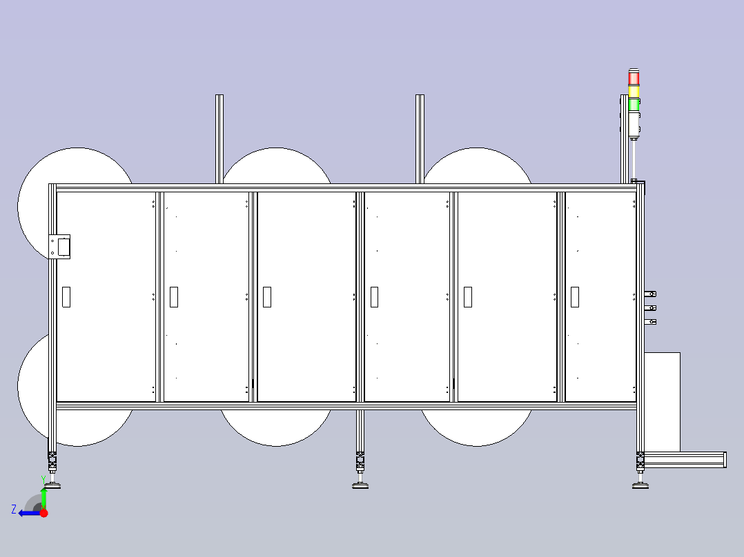 N95本体打片机3D图纸三维模型右视图