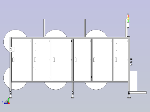 N95本体打片机3D图纸三维模型右视缩略图