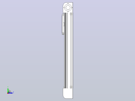 带式直线轴半闭式TPA-ONB-140-256-L650-DR-J90-N3左视缩略图
