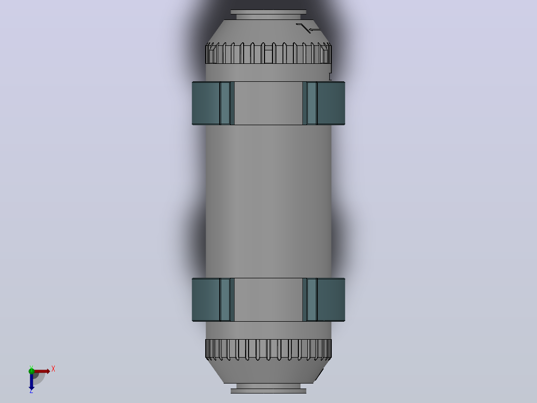 ZFC小型真空过滤器[ZFC200-06B] (2)俯视图