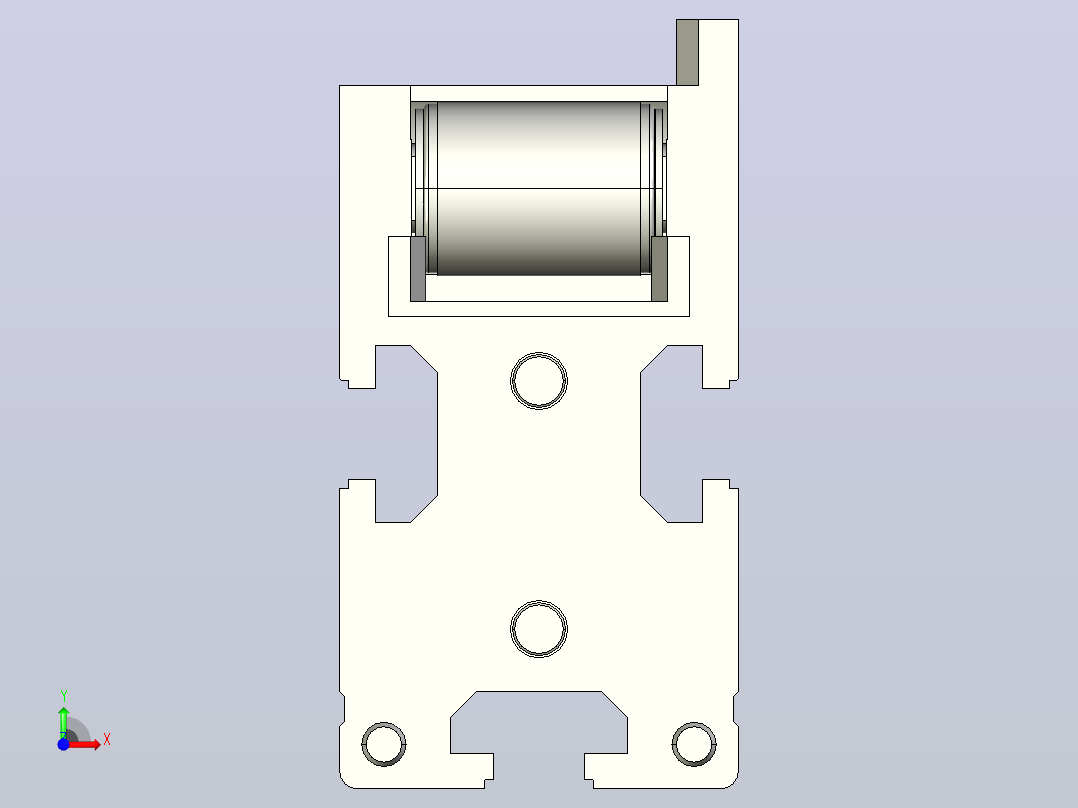 MK1WL-C1齿形带尾部装置前视图