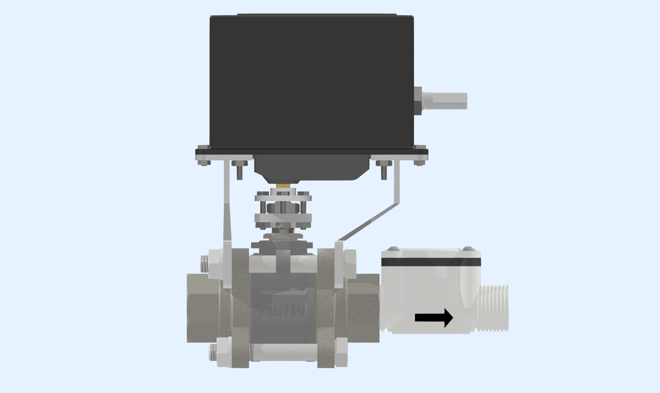 带ESP32远程系统控制的伺服阀