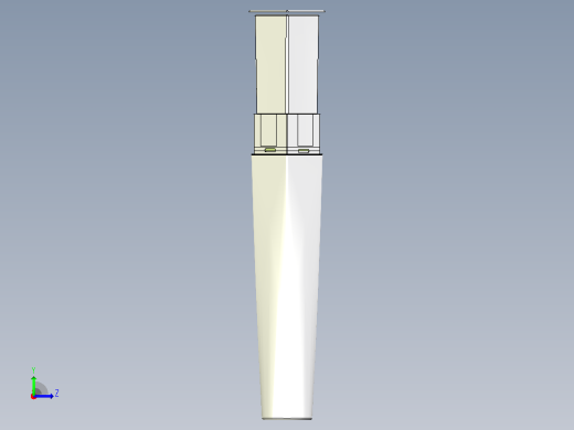 塑料睫毛膏管容器瓶睫毛棒刷左视缩略图