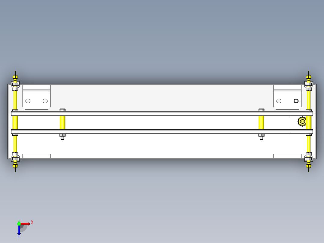 漏水回收槽俯视图