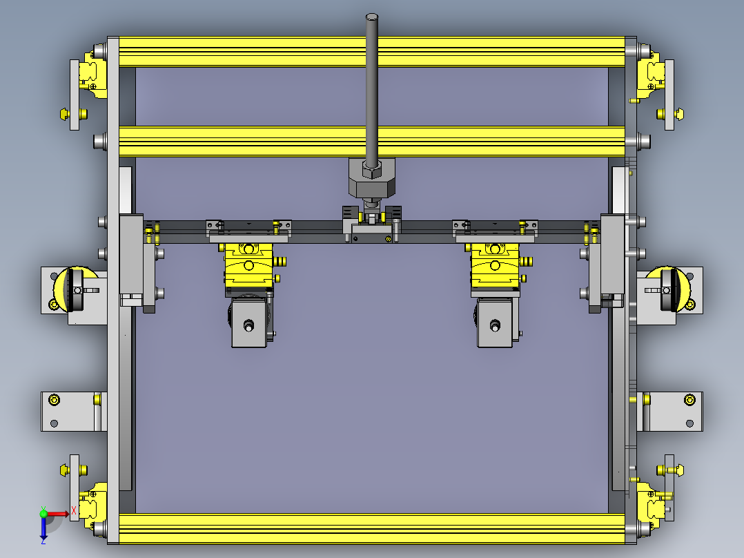 识别摄像头角度调整俯视图