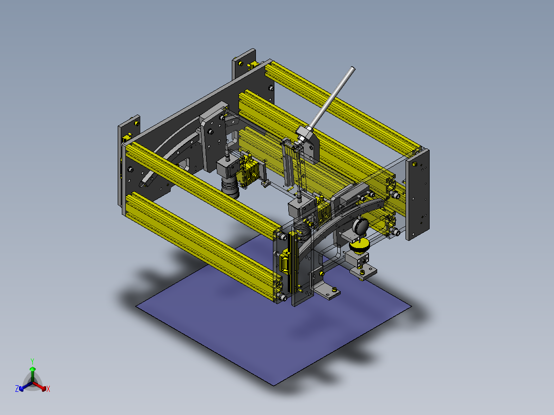 识别摄像头角度调整正等轴测图