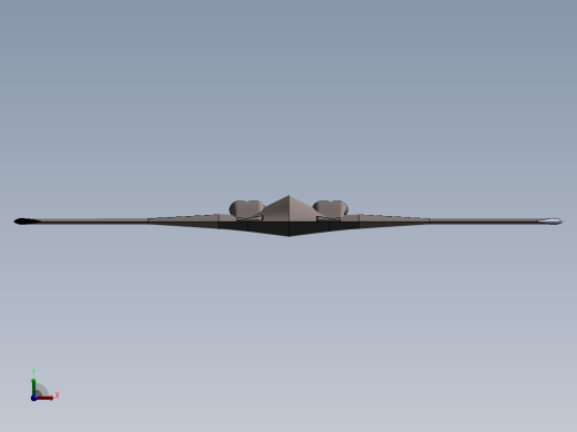 B2轰炸机前视缩略图