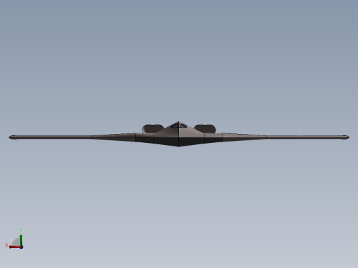 B2轰炸机后视缩略图