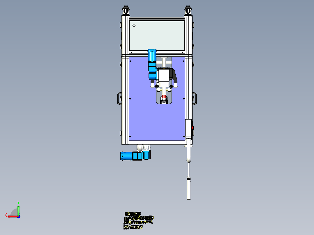 B1_5头直线式旋盖机（）后视图