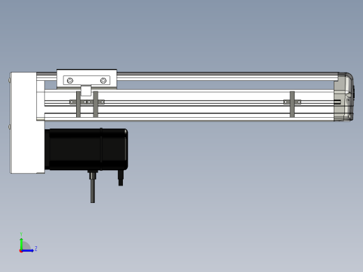 Toyo东佑达直线模组-ETH13-300-BM-400W左视缩略图